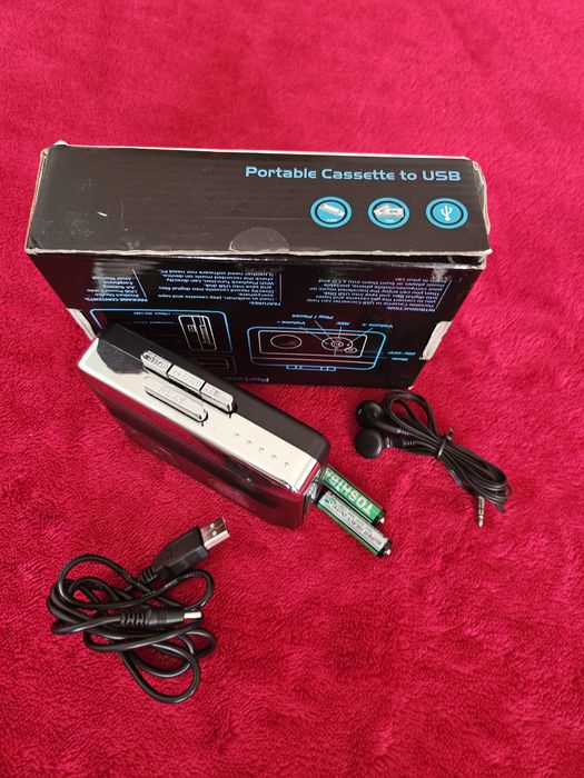 Уокмен с касета и USB