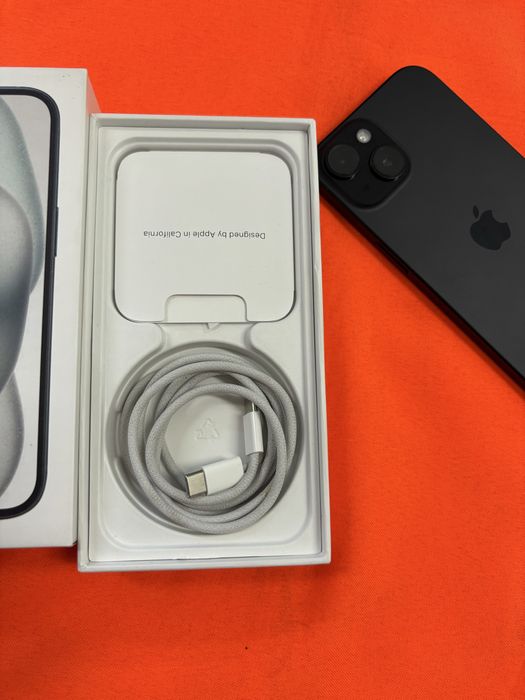 Iphone 15 256Gb емкость 100%