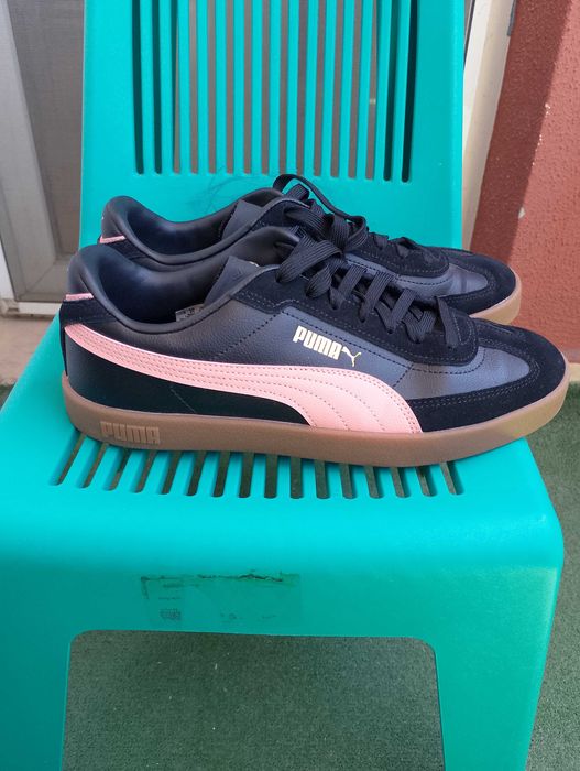 Puma Club II Era в разцветка Black / Pink Fruit / Gum