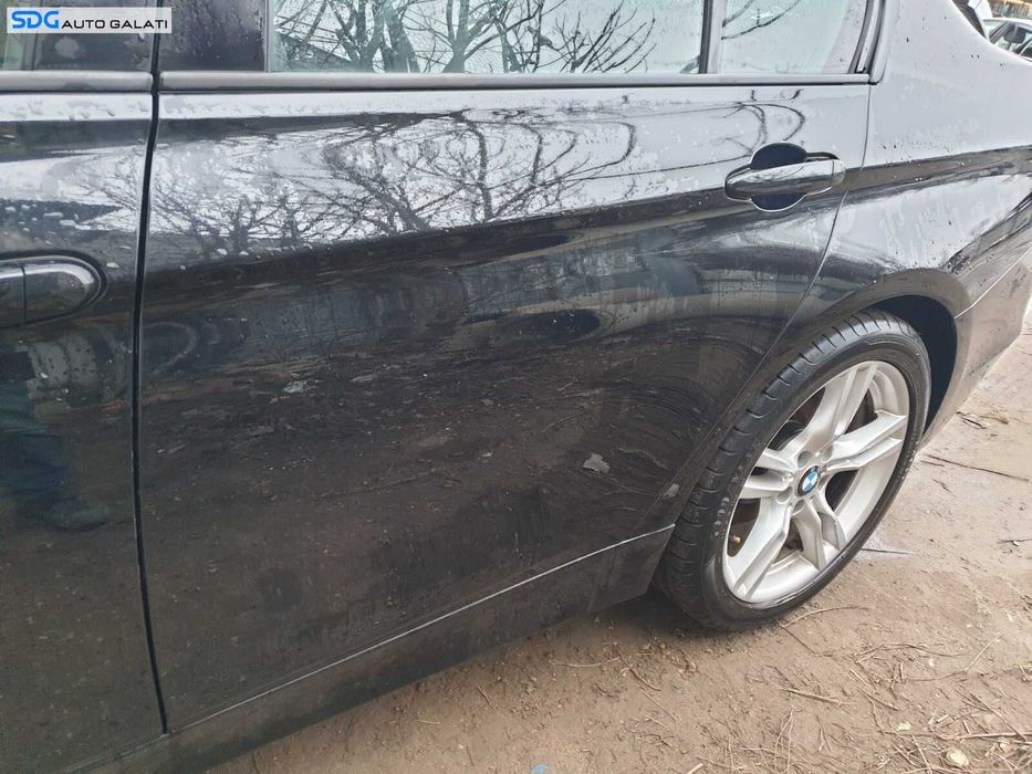 Usa Usi Portiera Portiere Stanga Spate Dezechipata BMW Seria 3 F30 Nonfacelift 2011 - 2019 Culoare 475 Black Sapphire Metallic