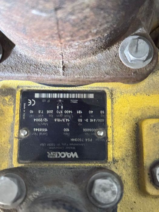 Погружной насос " Wacker Neuson"