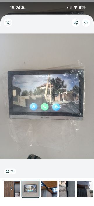 Установка видеодомофонов