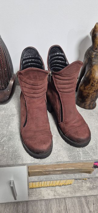 Botine piele naturală