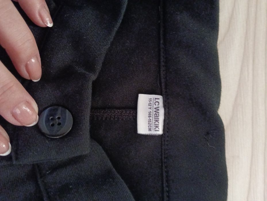 Pantaloni slim fete 11-12 ani