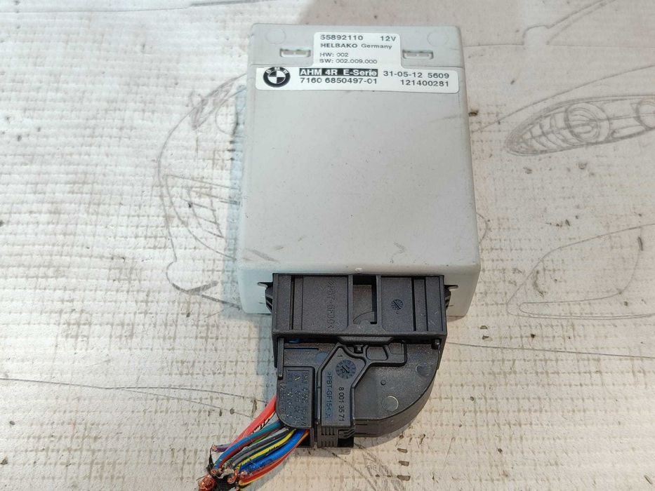 Modul electronic remorcă AHM 4R Mini Cooper Countryman R60 1.6 Diesel Cod: 7160 6850497-01 2012 / [2011-2016] (5F3)