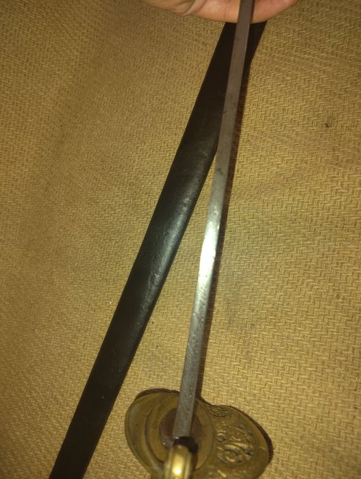 Sabie de ofițer model 1845 raritate Franța