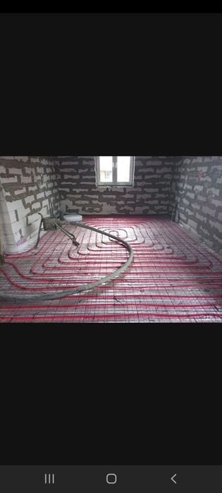 Пол сухой стяжка