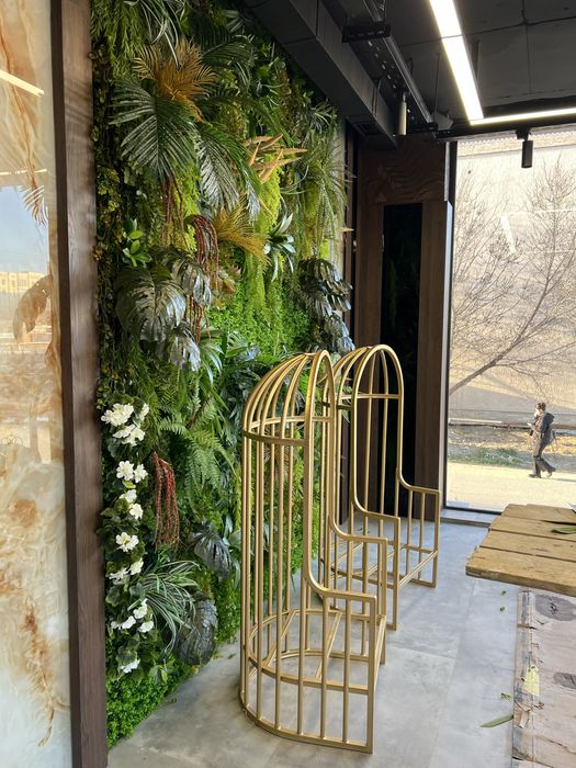 Foto zona . Suniy dekaratsiya