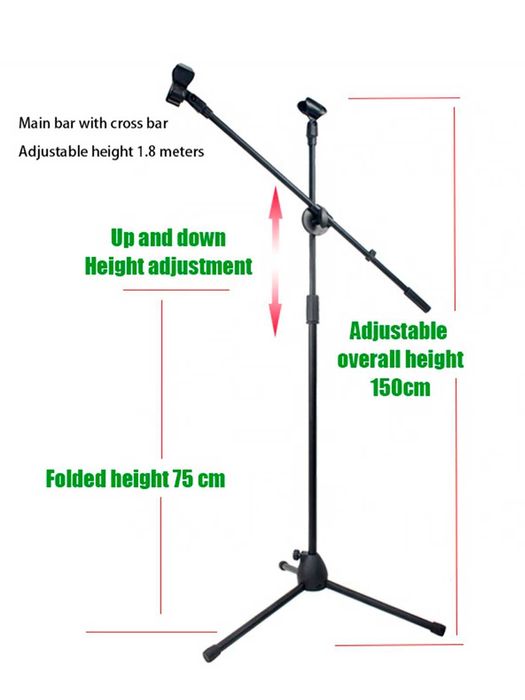 стойка для микрофона Журавль  классический ,но с дороботками