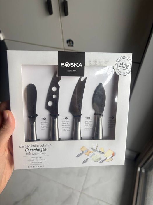 Подарочный набор ножей для сыра BOSKA | новый