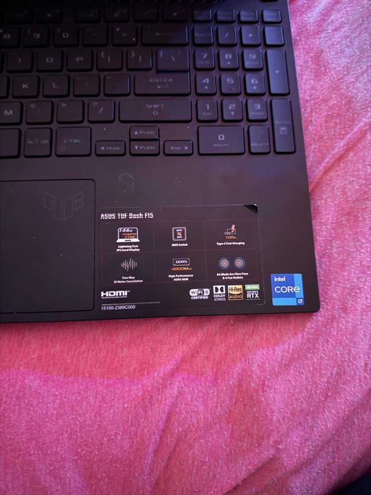 Laptop Gaming ASUS TUF Dash F15 (2022)