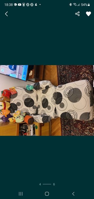 Мека Мебел-Холна гарнитура,диван,табуретки и фотьойли