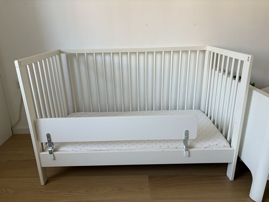 Бебешко креватче GULLIVER с матрак KRUMMELUR