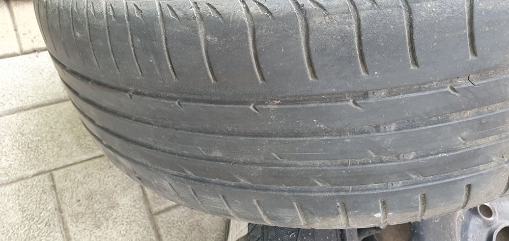 185/60/15 jante cu anvelope si senzori presiune vw/audi/seat/skoda