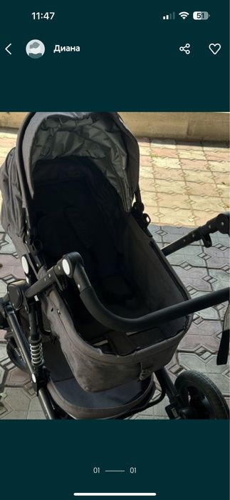 Коляска и стул для кормления