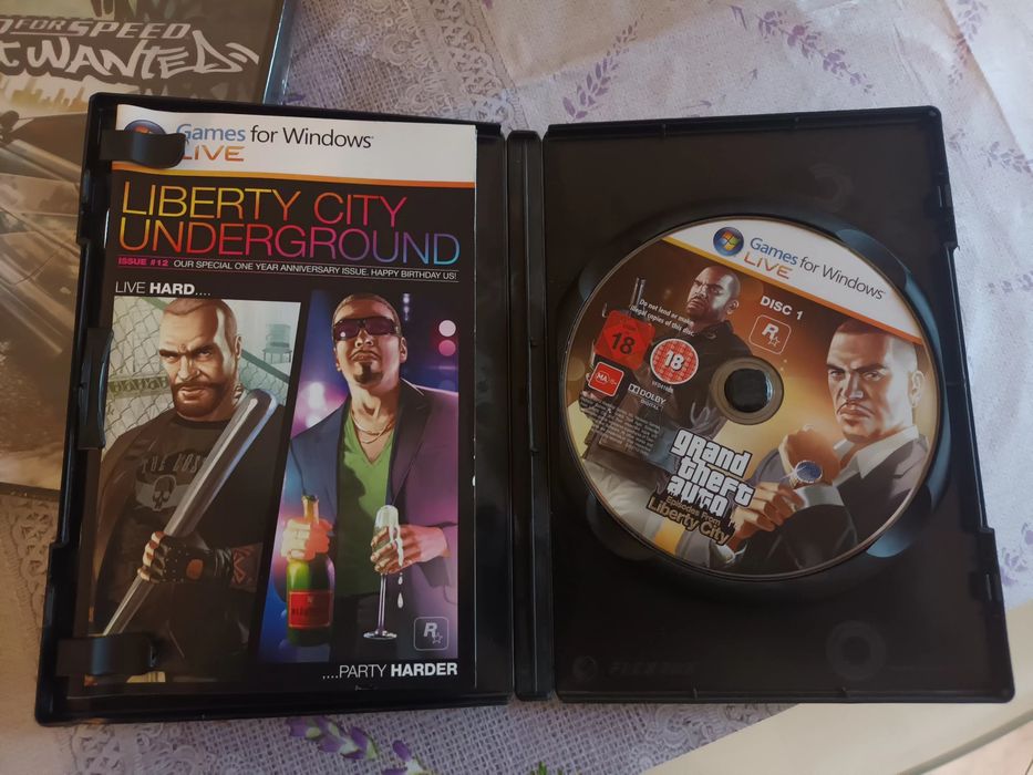 Jocuri video NFS și GTA de colecție