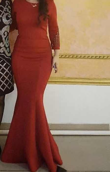 Красивое вечернее платье