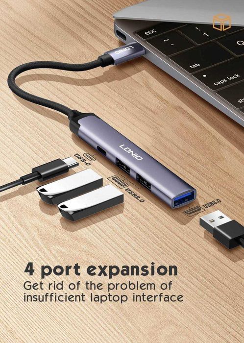 Переходник USB Adapter 8in1 HUB