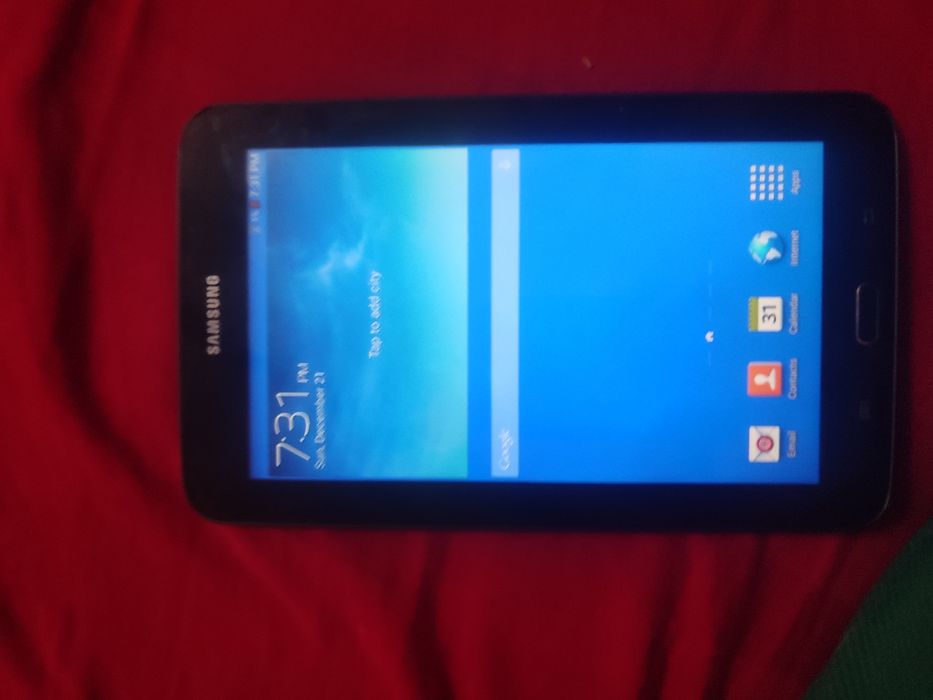 Planshet samsung tap 3 ideal