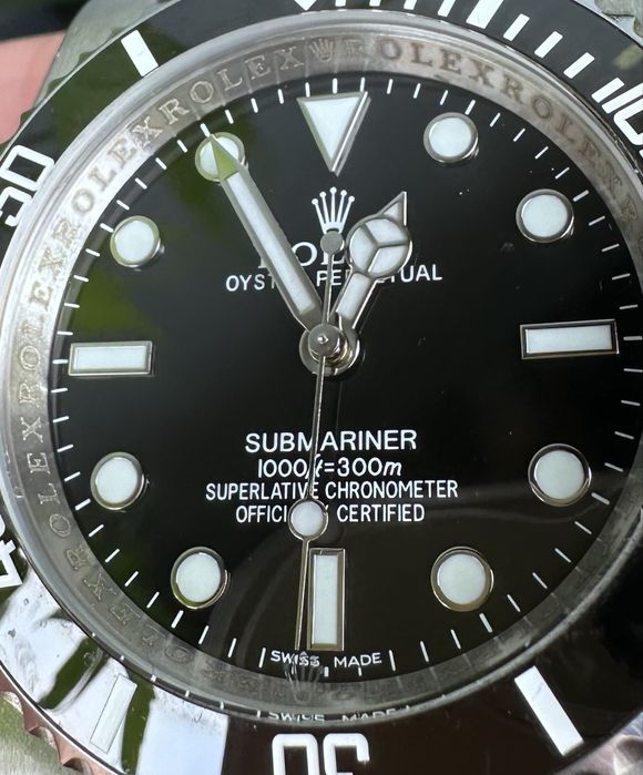 Ceas Submariner cu bratara oysterflex