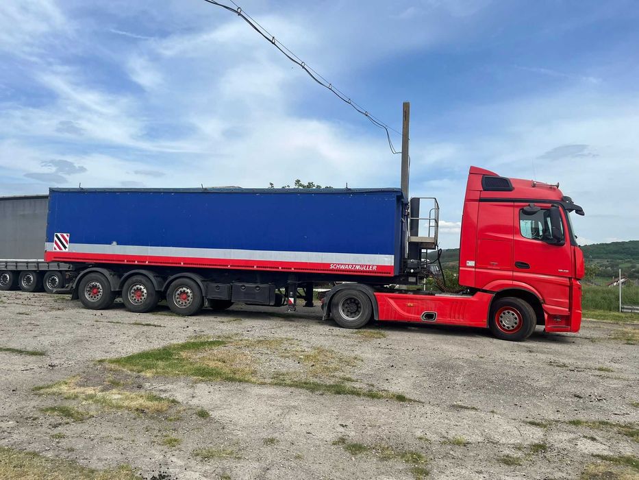 Mercedes Actros+Bena cereale 53Mc