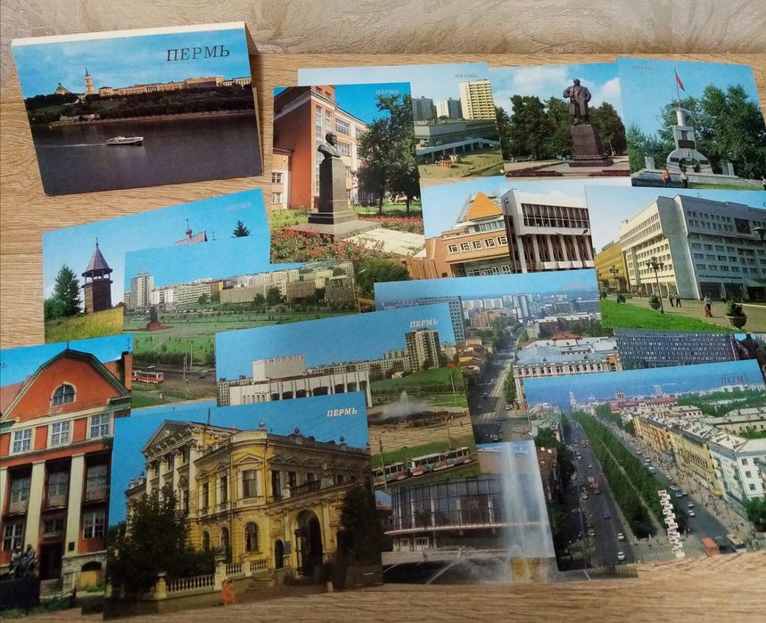 Набор открыток "Города СССР"