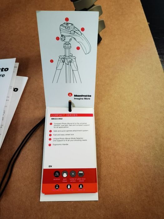 Статив Manfrotto MKC3-H02