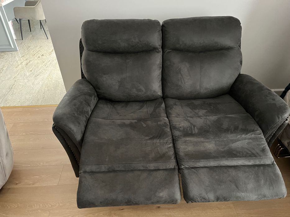Canapea 2 locuri cu recliner electric