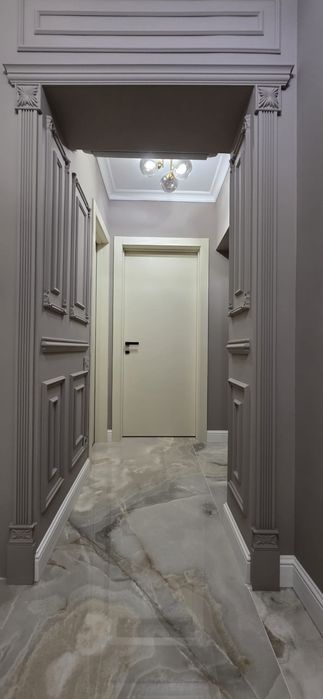Montaj profil decorativ cornisa chenare plintă