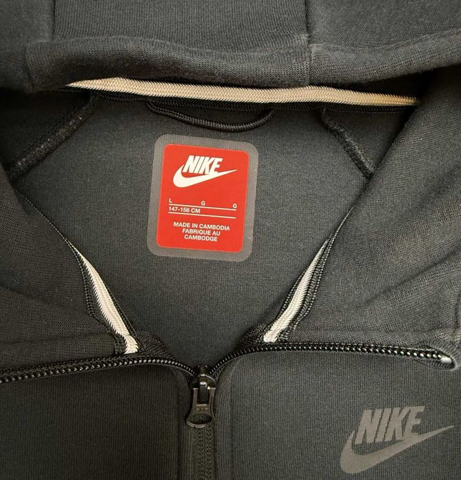#EDITIE LIMITATĂ# Nike Tech Fleece Full Negru - Verificare Colet