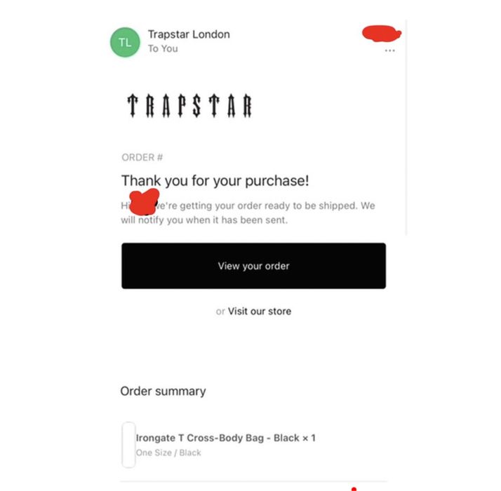 Trapstar London чанта