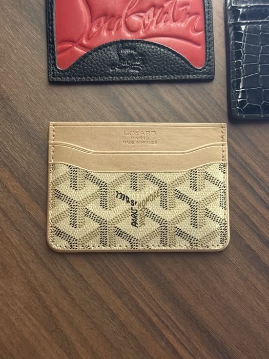 Портфейл кардхолдър картодържател на goyard louboutin yves saint laurent
