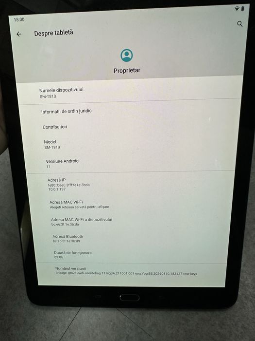 Tableta samsung galaxy S2