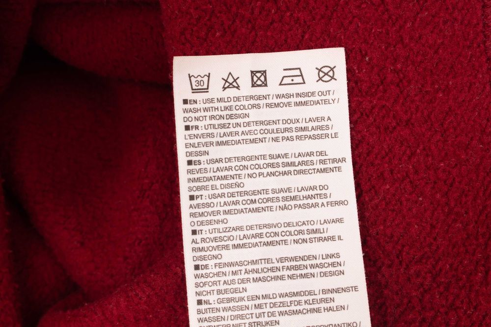 Nike оригиналнен дамски суичър вишнав златист цип лого Just Do It M