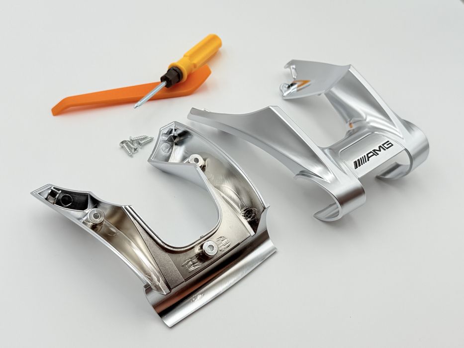 Trim Mercedes Emblema Amg Volan gri