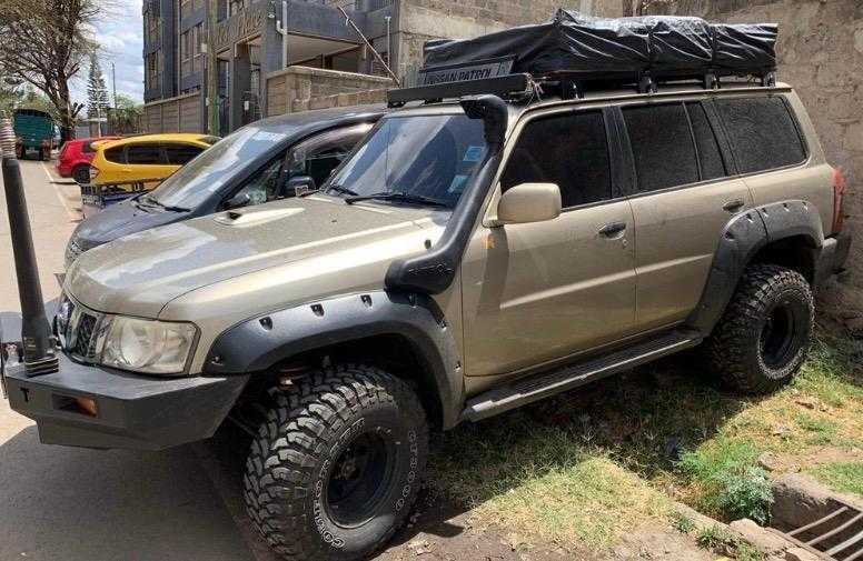 Overfendere aparatori de noroi Nissan Patrol Y61 (GU4) 2004-2009