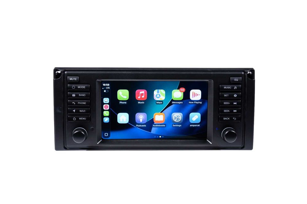 Navigatie BMW E39 Seria 5 Android 15 , Apple Carplay , Android Auto + Camera Marsarier
