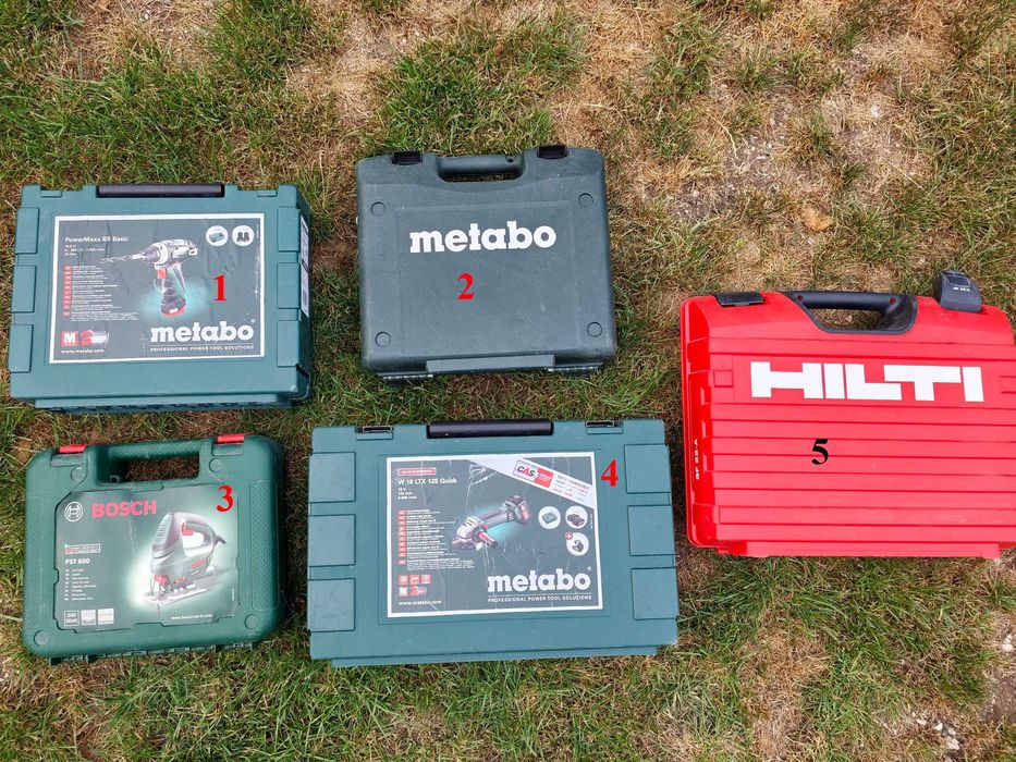 Оригинални куфари за инструменти за Hilti, Bosch, Metabo