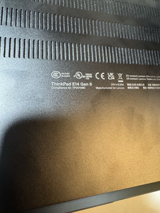 Laptop nou 2026 Lenovo Thinkpad E14 Intel ultra 5 32GB DDR5 1TB Slim