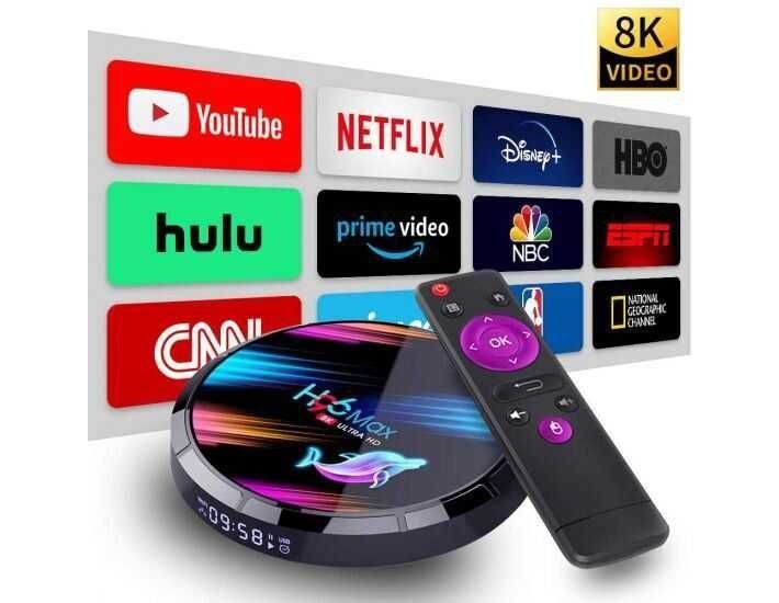 ТВ бокс H96 Max 4/8k ultra hd