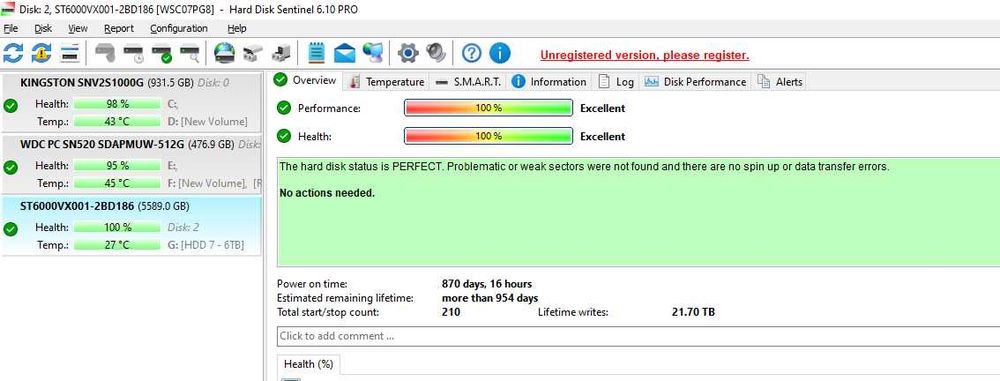 Hard Disk Seagate SkyHawk ST6000VX001 SATA3 | Garanție 12 luni Supraveghere