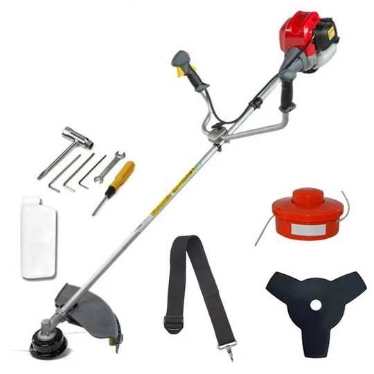 Немски Четиритактов Бензинов тример 68/74куб KRAFT косачка за трева