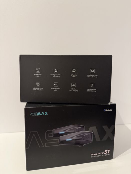 Intercom Asmax S1 Bluetooth Headset Moto