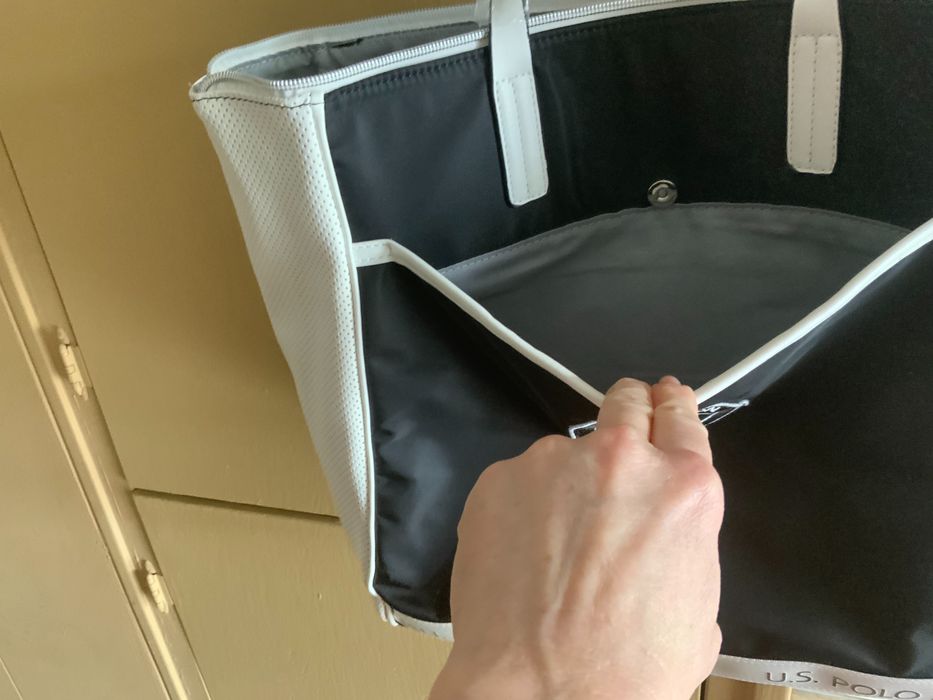 U.S.POLO ASSN Perforated Nylon Tote