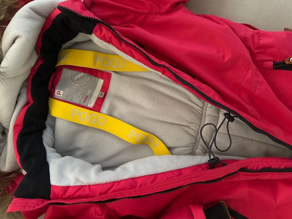 Зимний комбинезон для девочки