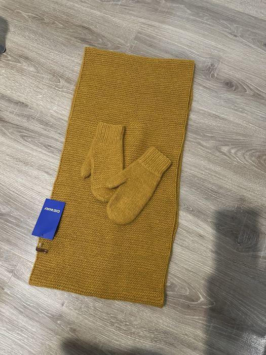 Новый снуд и варежки