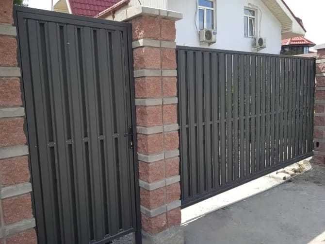 Автоматические откатные ворота