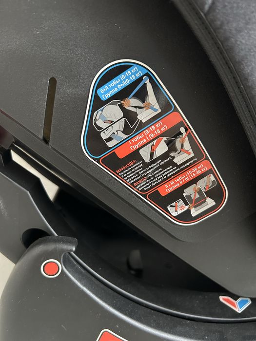 Автокресло универсальное 0-36кг