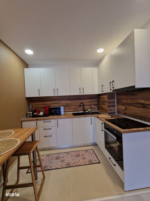 Apartament 74 mp, 2 bai, mobilat complet la 1.547 €/mp. Te muti d