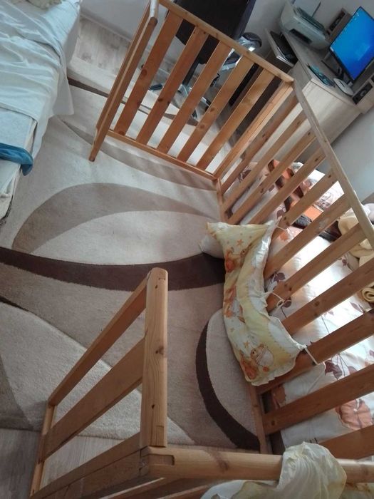 Преградна решетка за ъглово легло